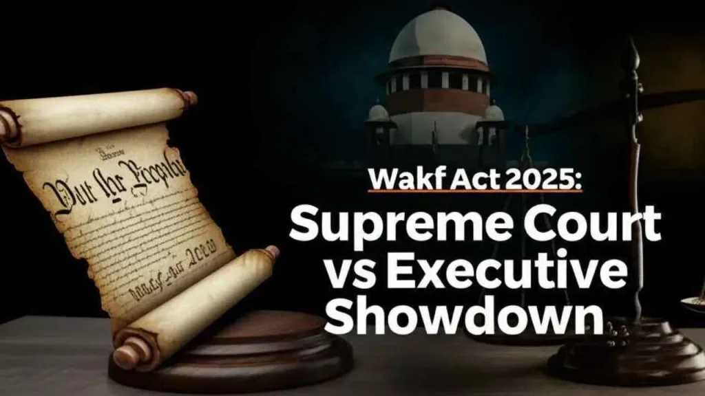 Wakf Act 2025 Controversy: Supreme Court vs Centre on Land and Minority Rights 2 Wakf Act 2025 Controversy Supreme Court vs Centre on Land and Minority Rights
