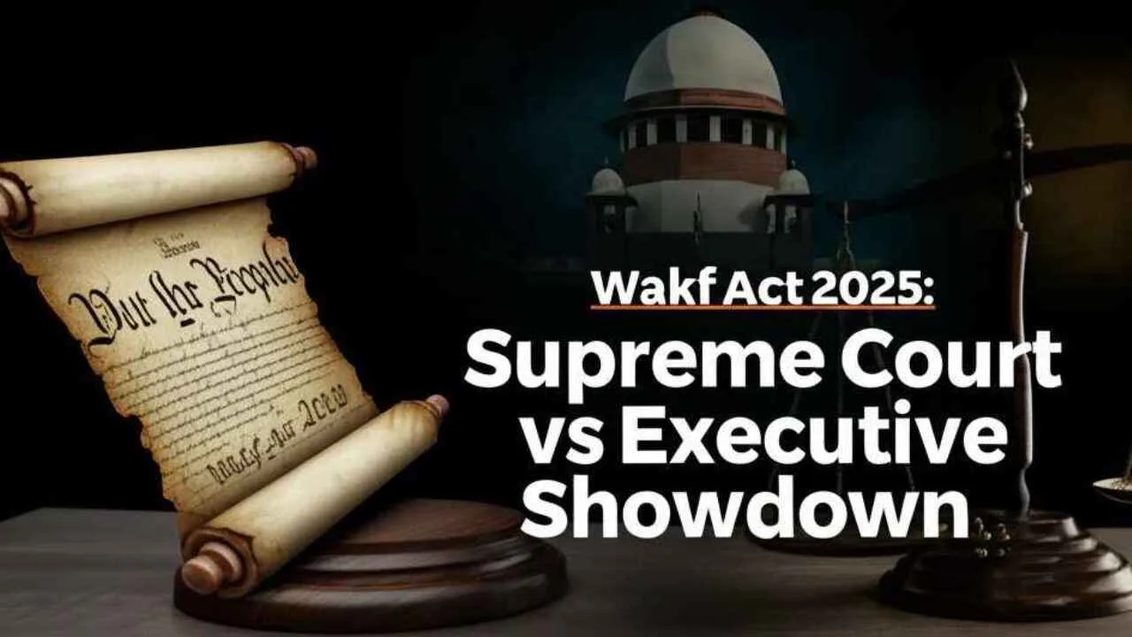 Wakf Act 2025 Controversy: Supreme Court vs Centre on Land and Minority Rights 1 Wakf Act 2025 Controversy Supreme Court vs Centre on Land and Minority Rights