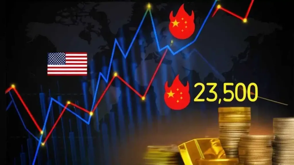 Market Outlook: Nifty Resistance, China GDP Shock & Sitharaman’s US Visit 2 Global market selloff April 2025