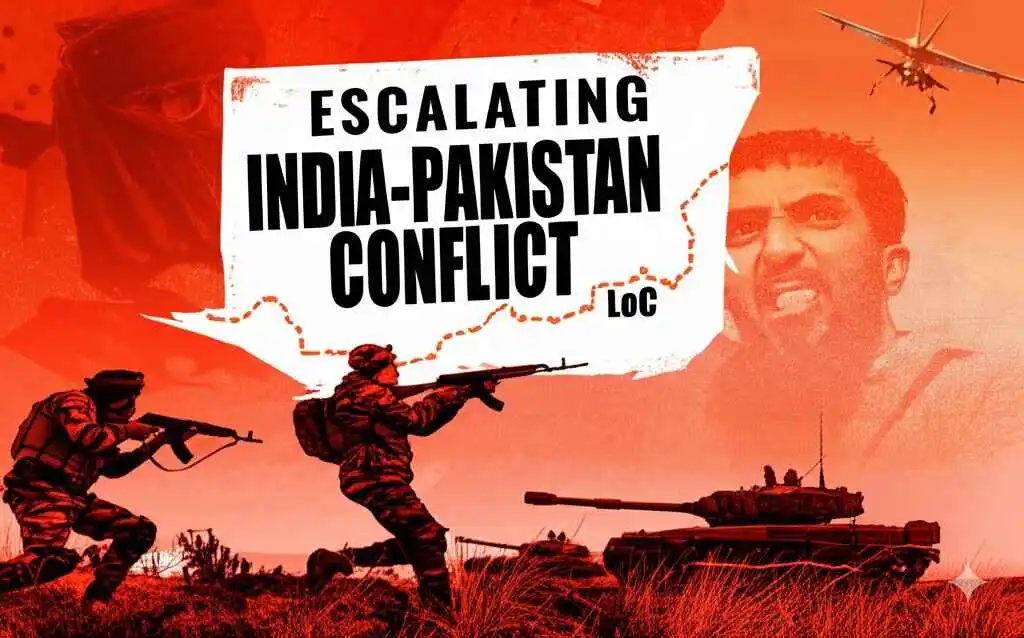 Escalating India-Pakistan Conflict: Pakistan's Terrorist Leaders Go Underground 2 India retaliates Pakistan LOC fire