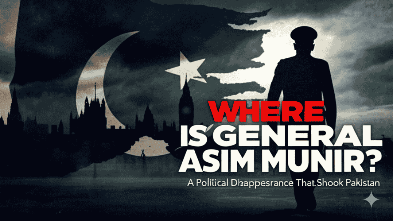Vanishing General Where is Pakistan’s Army Chief Asim Munir